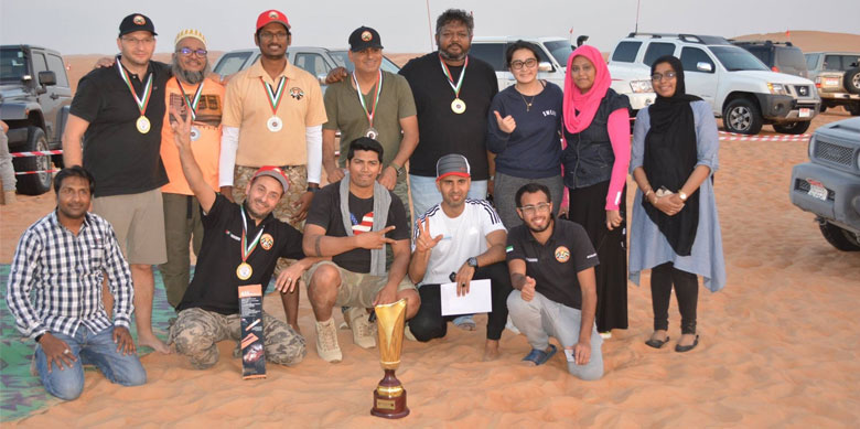 Discoverers Level First Place: Team Difflock from UAE Offroaders