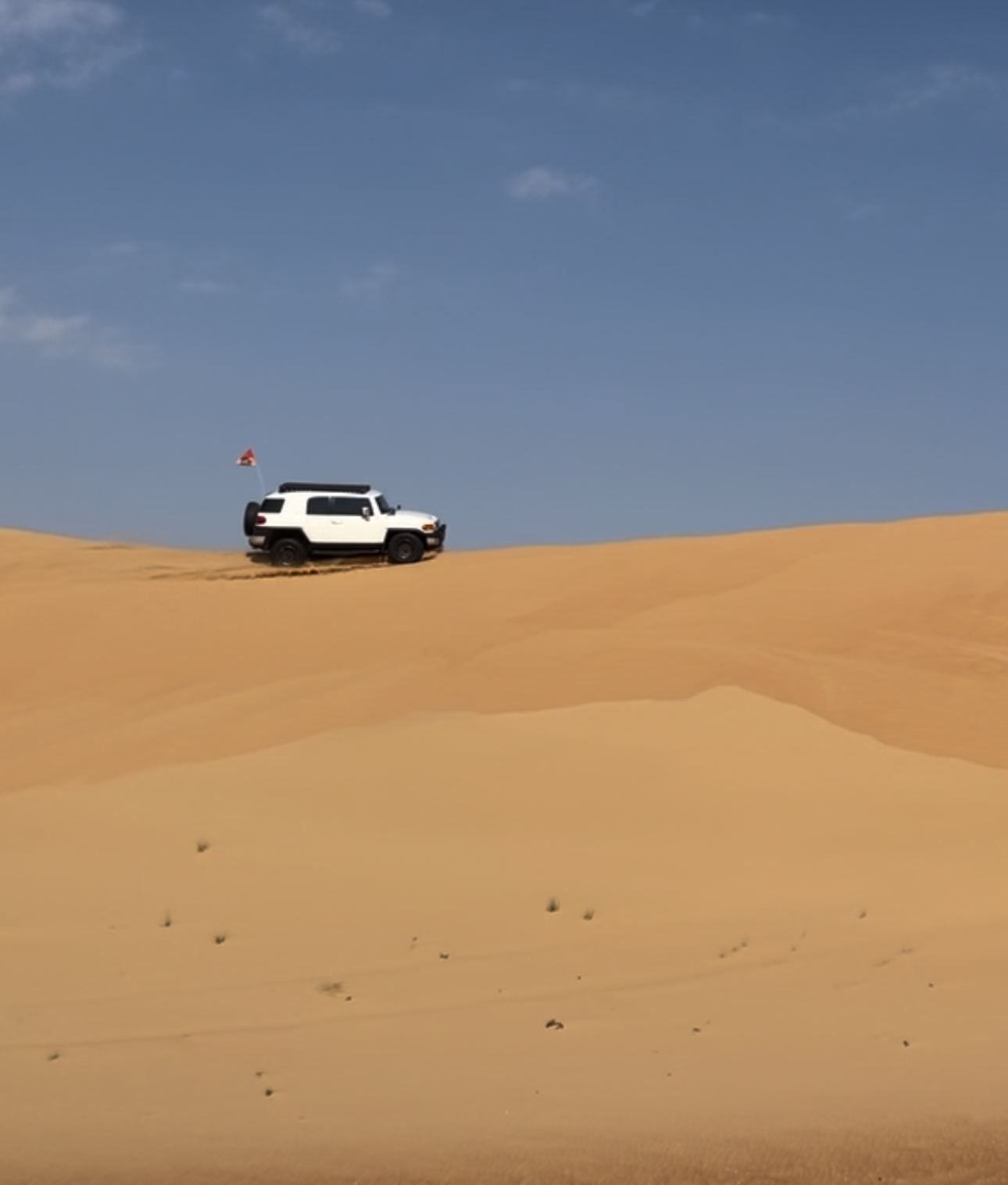 Advance Drive in the  Dunes of Nahil 