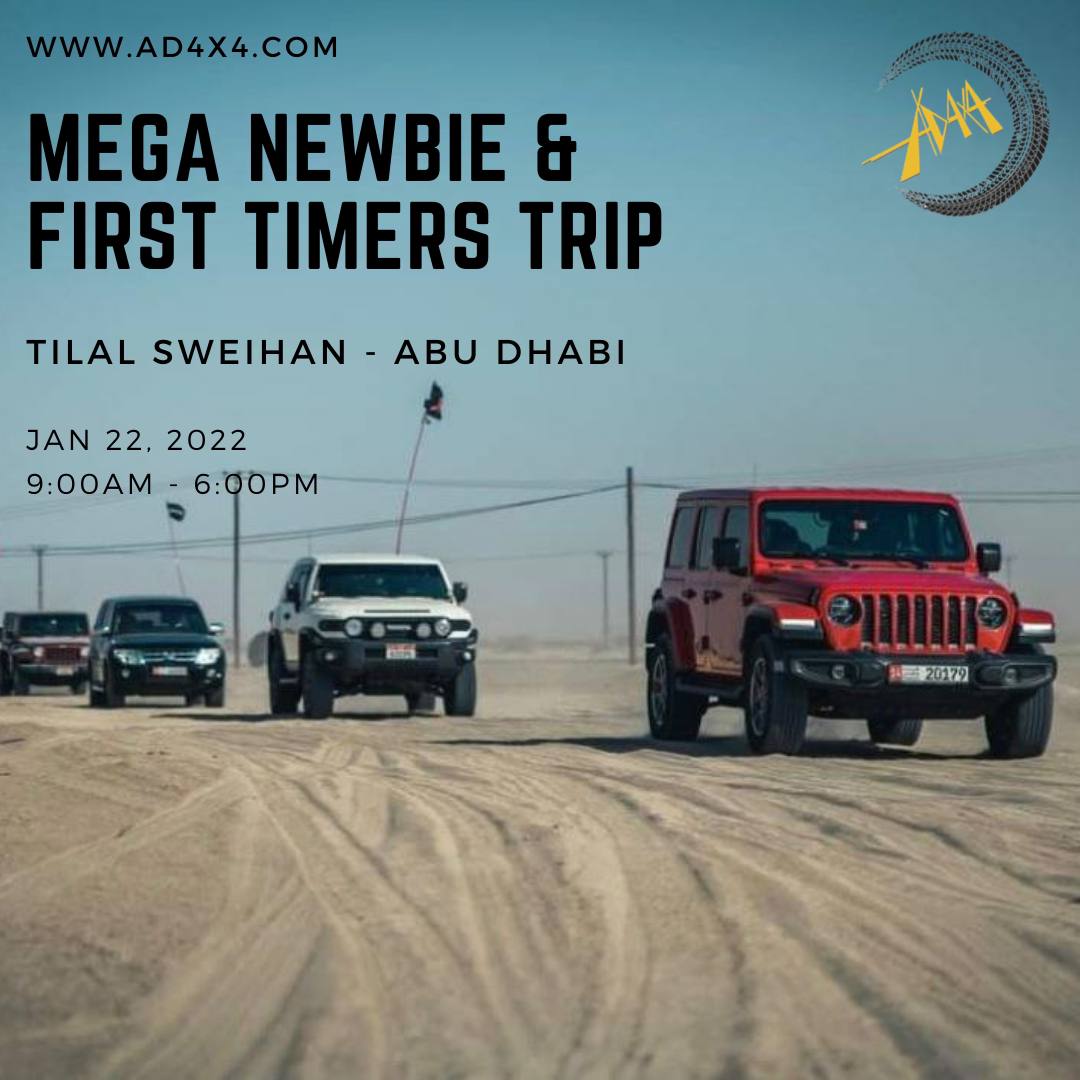 Mega Newbie & First Timers Drive - AUH
