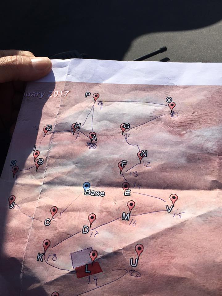 GPS Hunt Map